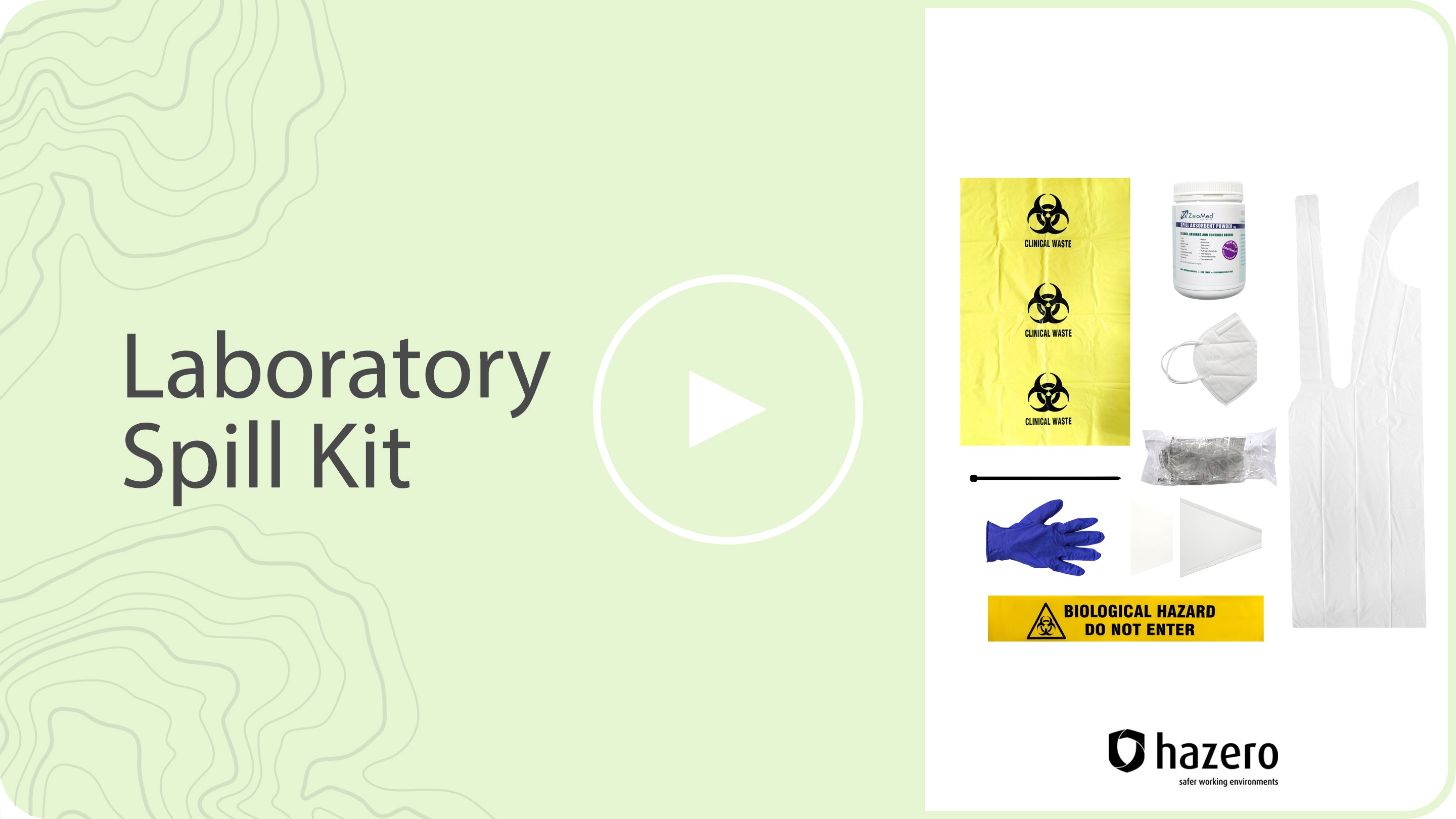Laboratory Spill Kit Product Overview Hazero