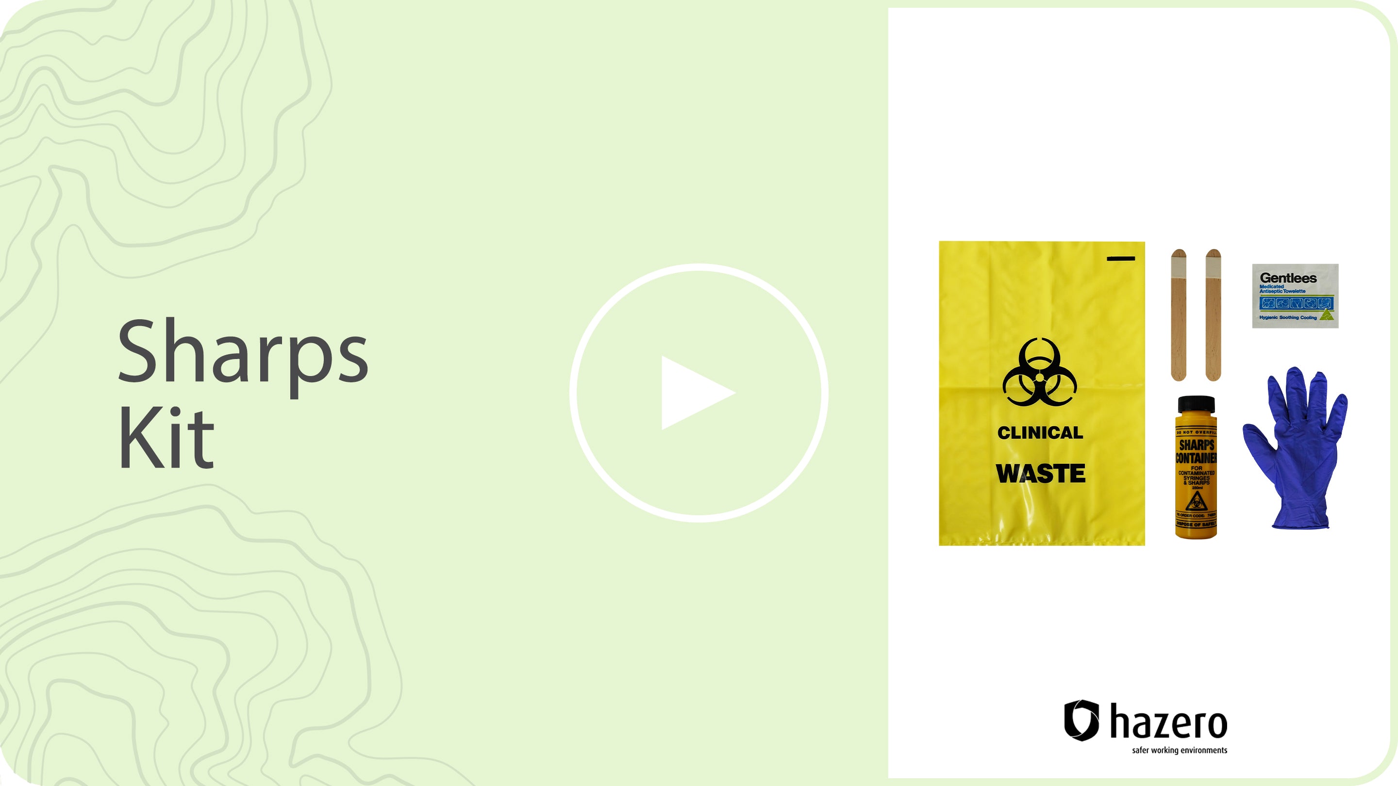 Sharps Kit Product Overview Hazero