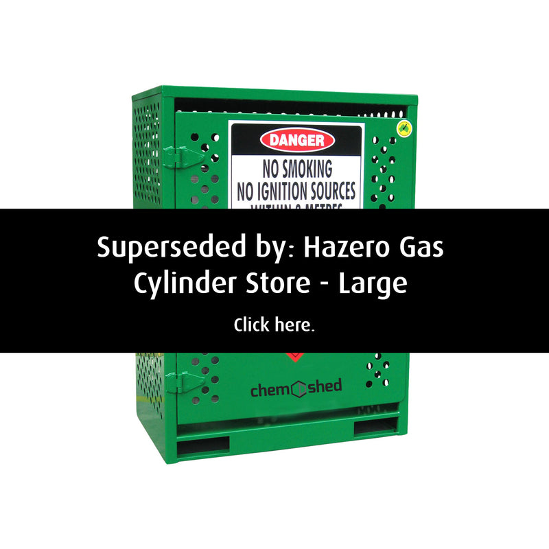 Chemshed Gas Cylinder Store - 2 x 18kg