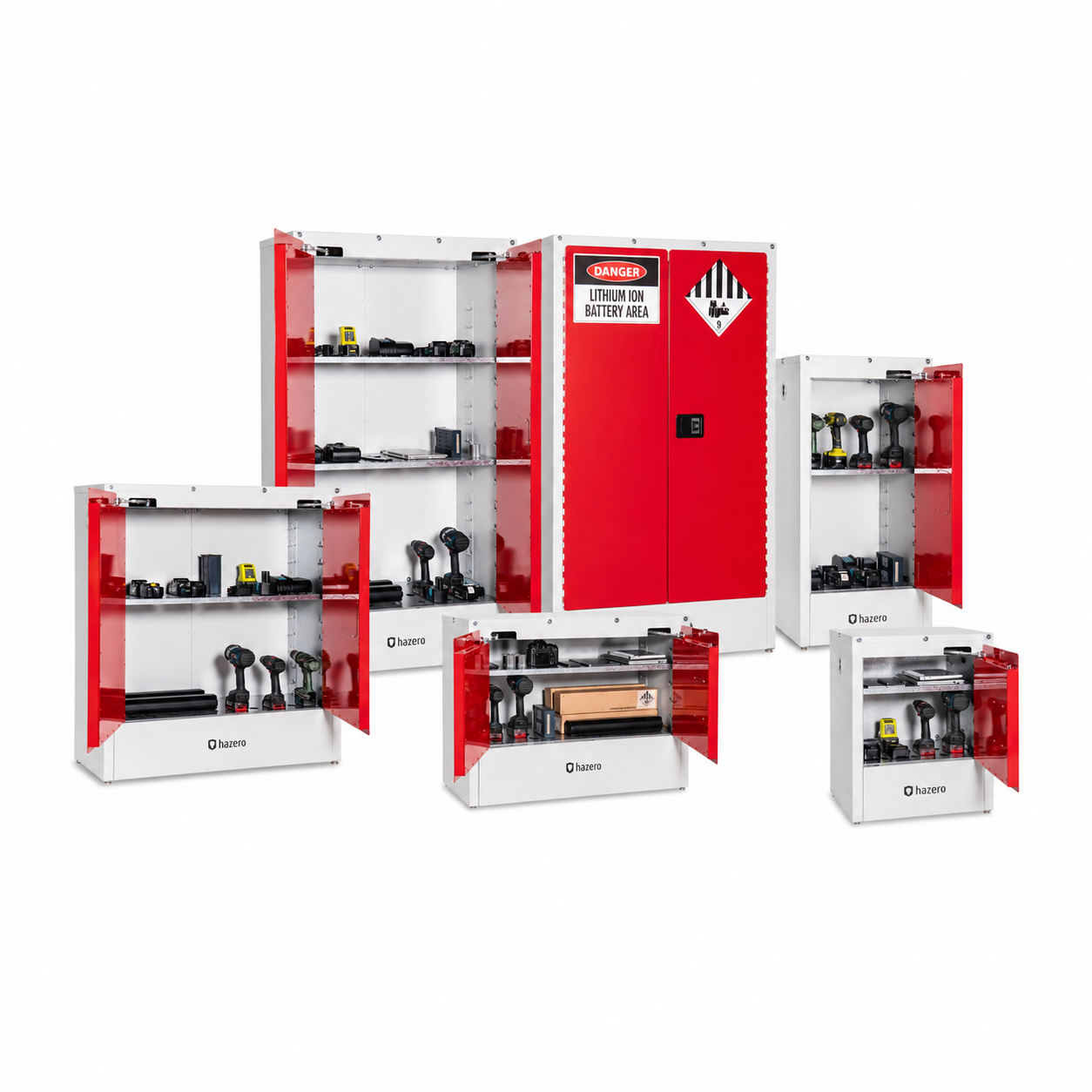 Hazero Lithium-ion Battery Safety Cabinet