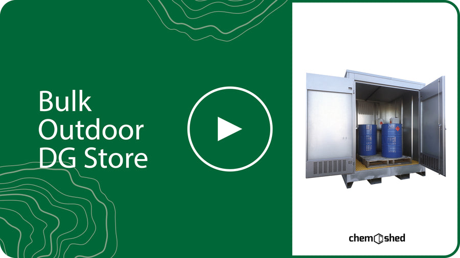 Chemshed Bulk Outdoor DG Store - An Overview