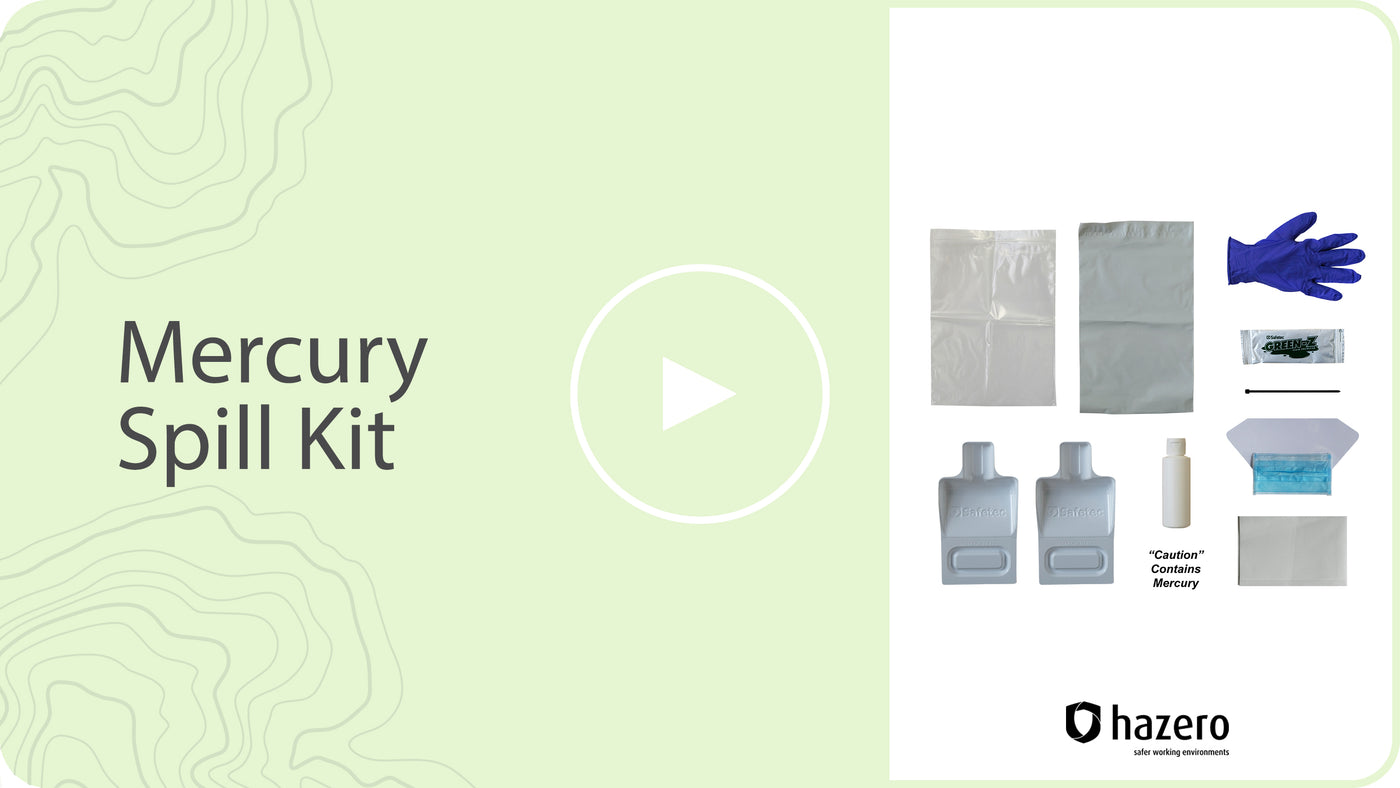 Mercury Spill Kit - Product Overview