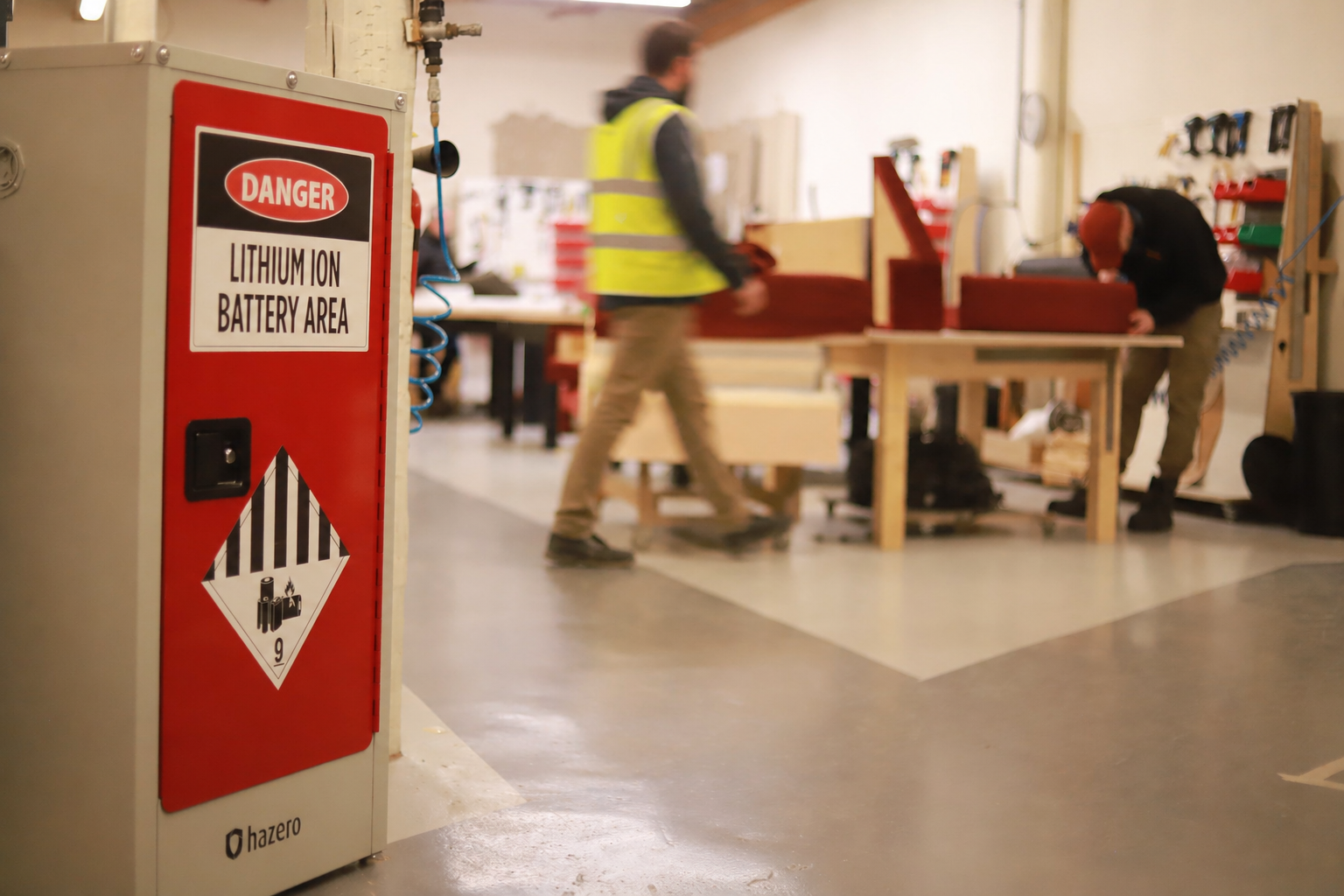 Lithium-Ion Battery Management in Manufacturing Environments