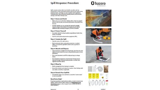 Spill Response Procedure