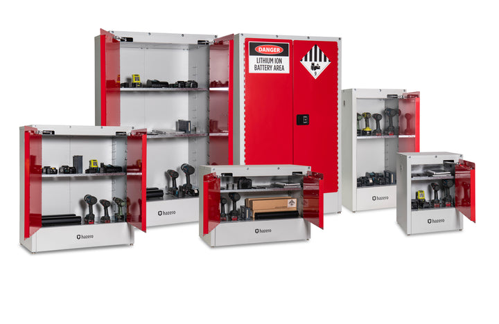 Hazero Lithium-ion Battery Safety Cabinet