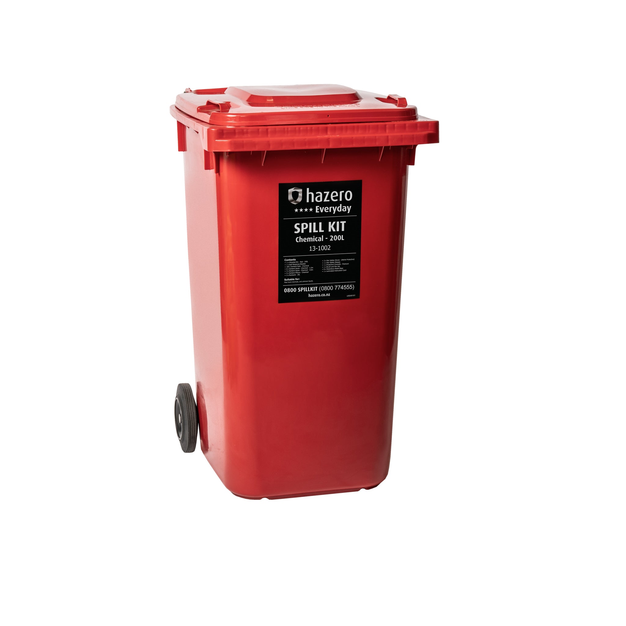 Hazero Everyday Spill Kit - Chemical - 200L