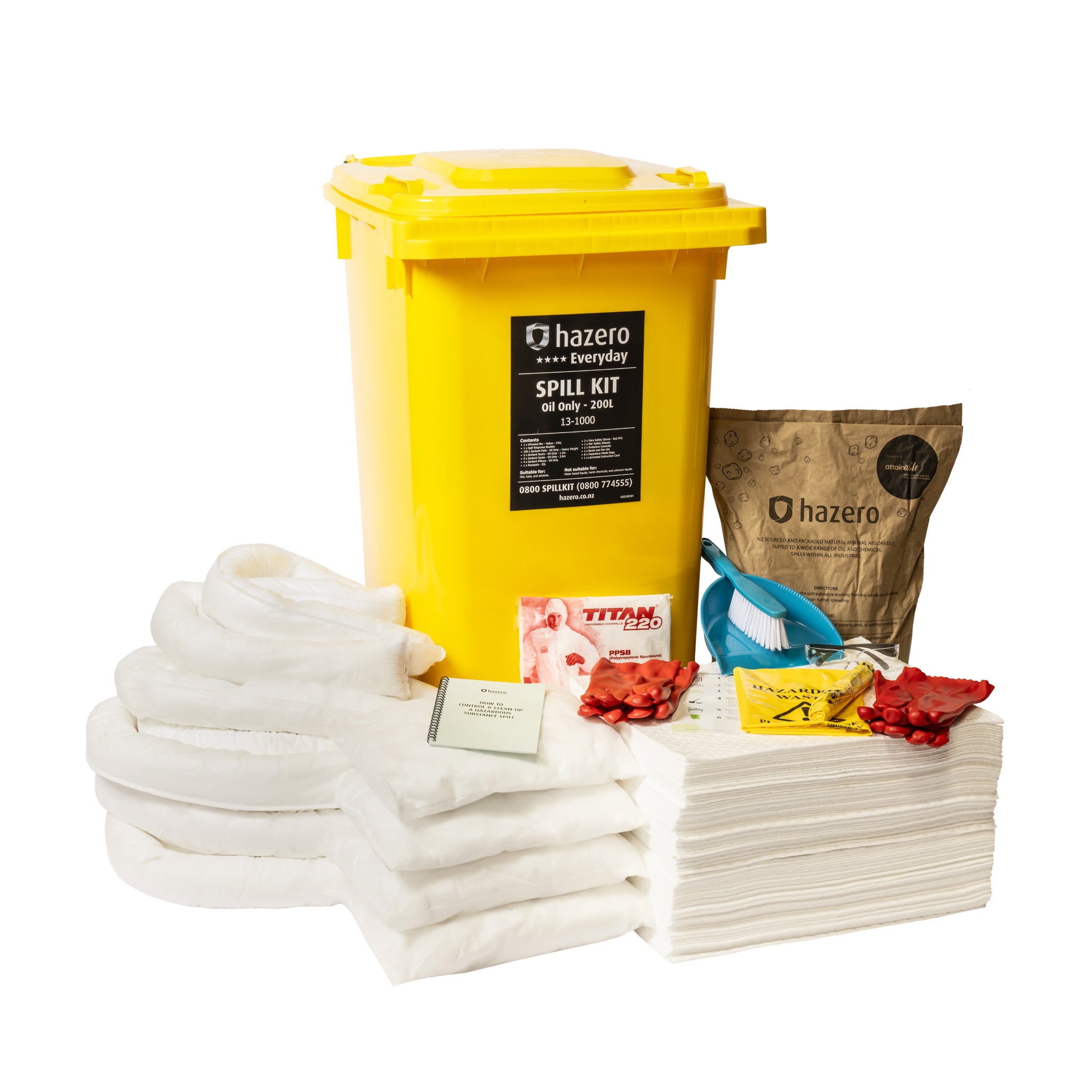Hazero Everyday Spill Kit - Oil Only