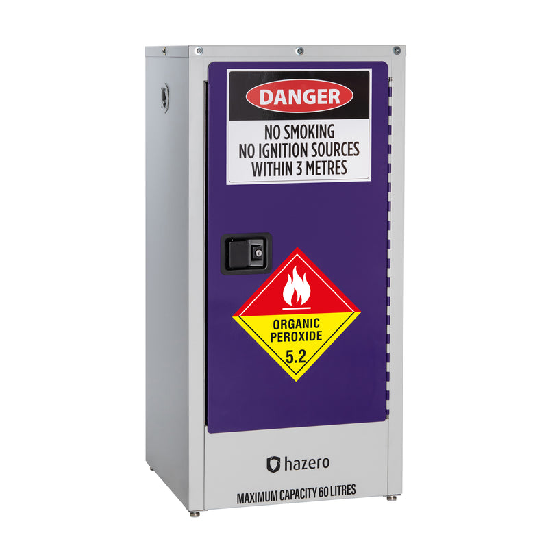 Hazero Organic Peroxide Cabinet – 60L