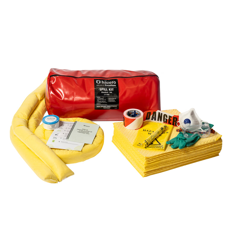 Hazero Premium Spill Kit - Chemical - 50L