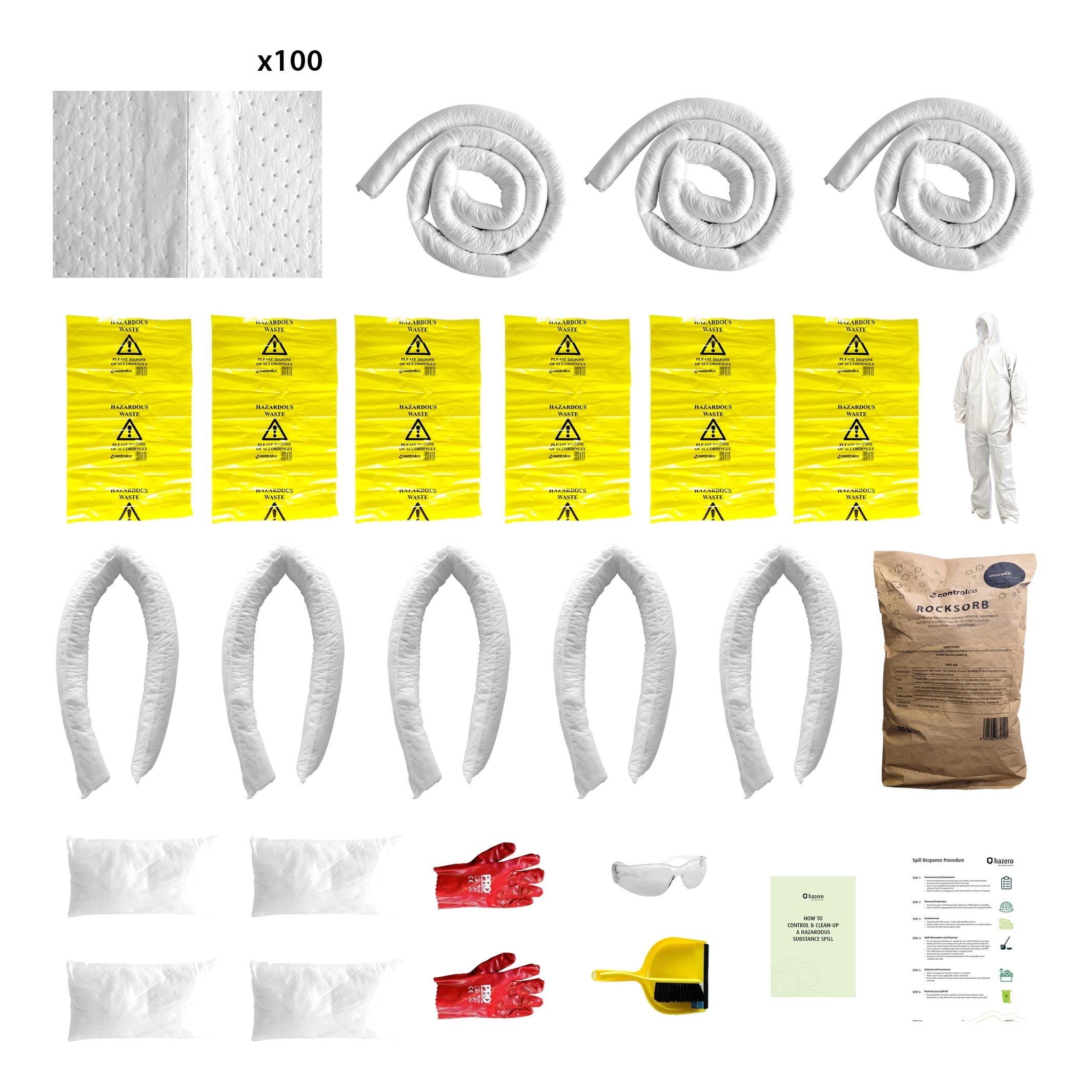 REFILL - Hazero Everyday Spill Kit - Oil Only - 200L