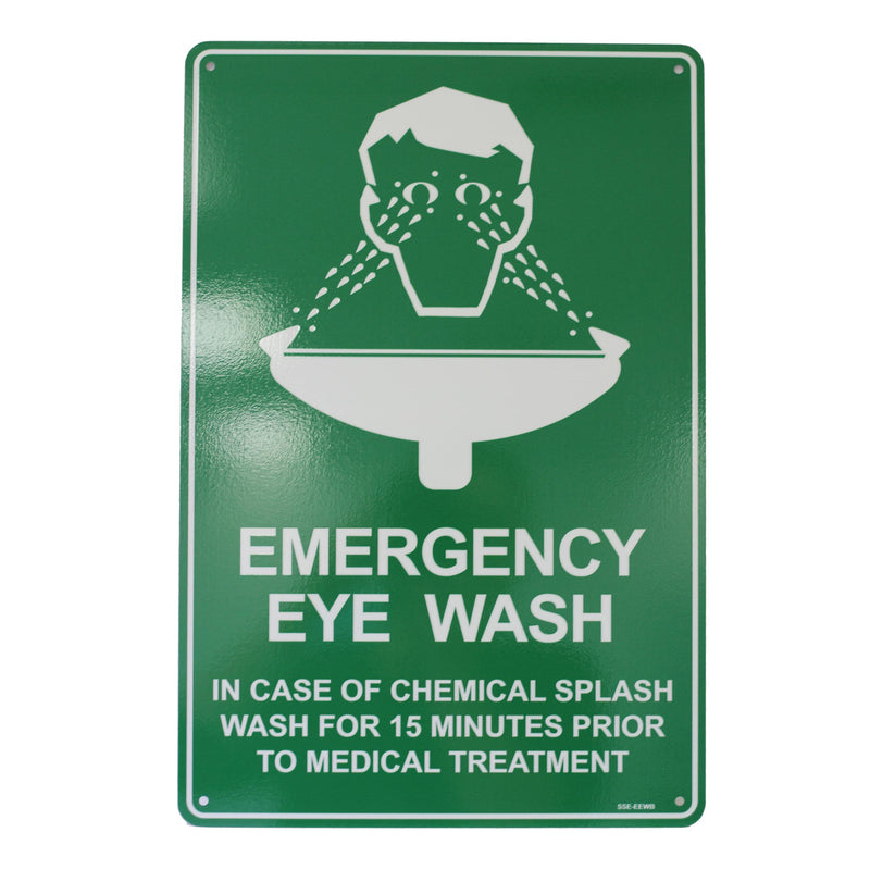 Emergency Eye Wash Location Sign